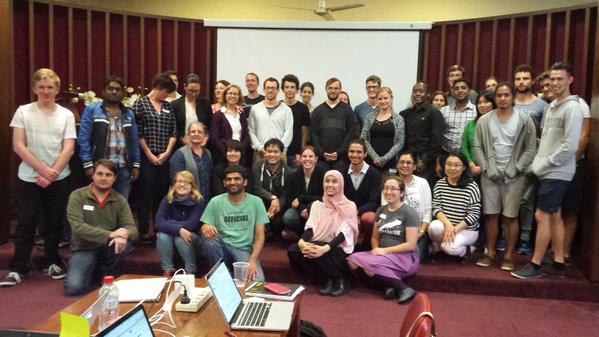 he participants at the UQ-based September Software Carpentry bootcamp